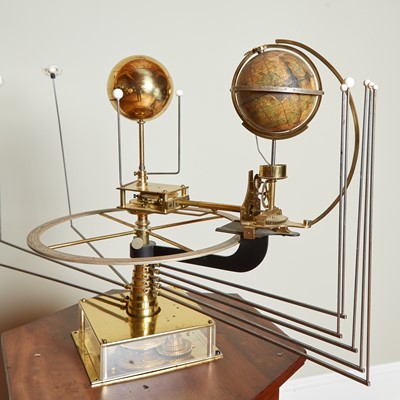 Lot 96 - French Brass Orrery