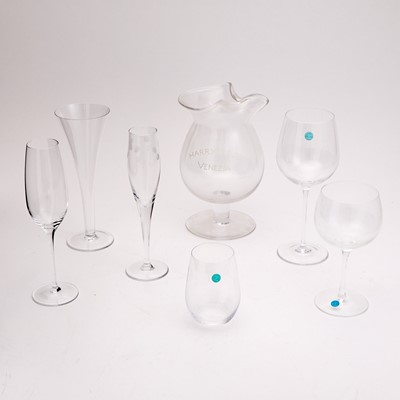 Lot 199 - Group of Glass Bar and Stemware