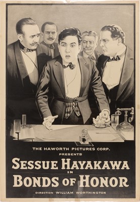 Lot 5072 - Sessue Hayakawa Bonds of Honor poster
