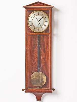 Lot 306 - Viennese Inlaid Mahogany Wall Regulator