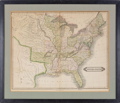 Lot 135 - Three maps of the United States