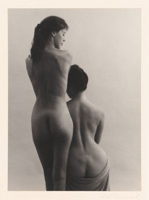 Lot 3034 - Ruth Bernhard. Double nude study
