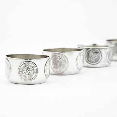 Lot 145 - Shreve & Co. Novelty Sterling Silver Salt and Pepper Set