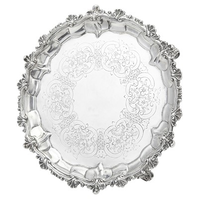 Lot 172 - George III Sterling Silver Salver