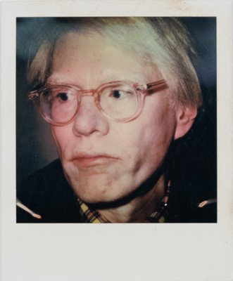 Lot 3122 - Andy Warhol. Polaroid Self-portrait