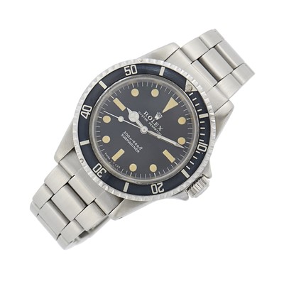 Lot 1049 - Rolex Gentleman's Stainless Steel 'Submariner' Wristwatch, Ref. 5513