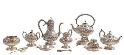 Lot 1121 - S. Kirk & Son Sterling Silver Tea and Coffee Service