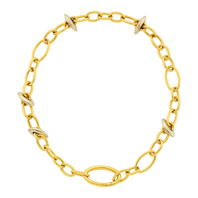 Lot 6 - Pomellato Two-Color Gold Link Necklace