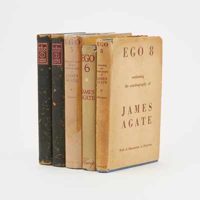 Lot 153 - A group of inscribed James Agate volumes, a signed limited edition, and a proof of A Shorter Ego