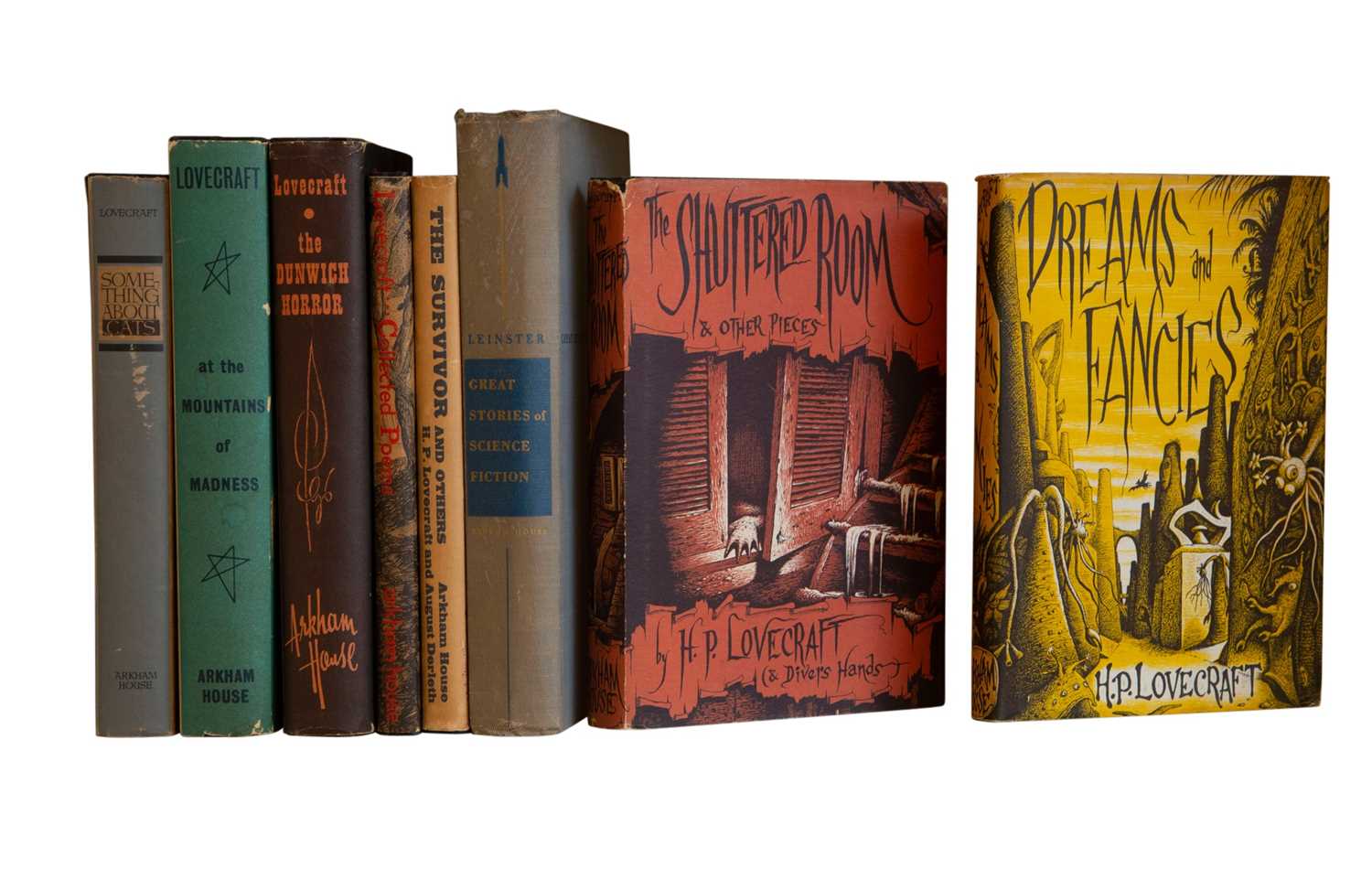 Lot 255 - A group of H.P. Lovecraft and Arkham House titles