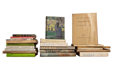 Lot 178 - A collection of books on Georges Seurat
