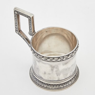 Lot 36 - Russian Silver Tea Glass Holder