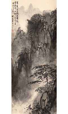Lot 602 - A Chinese Painting, Attributed to Liu Haisu
