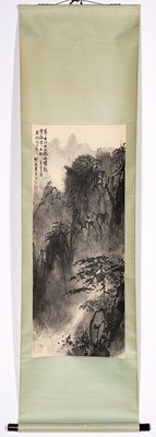 Lot 602 - A Chinese Painting, Attributed to Liu Haisu