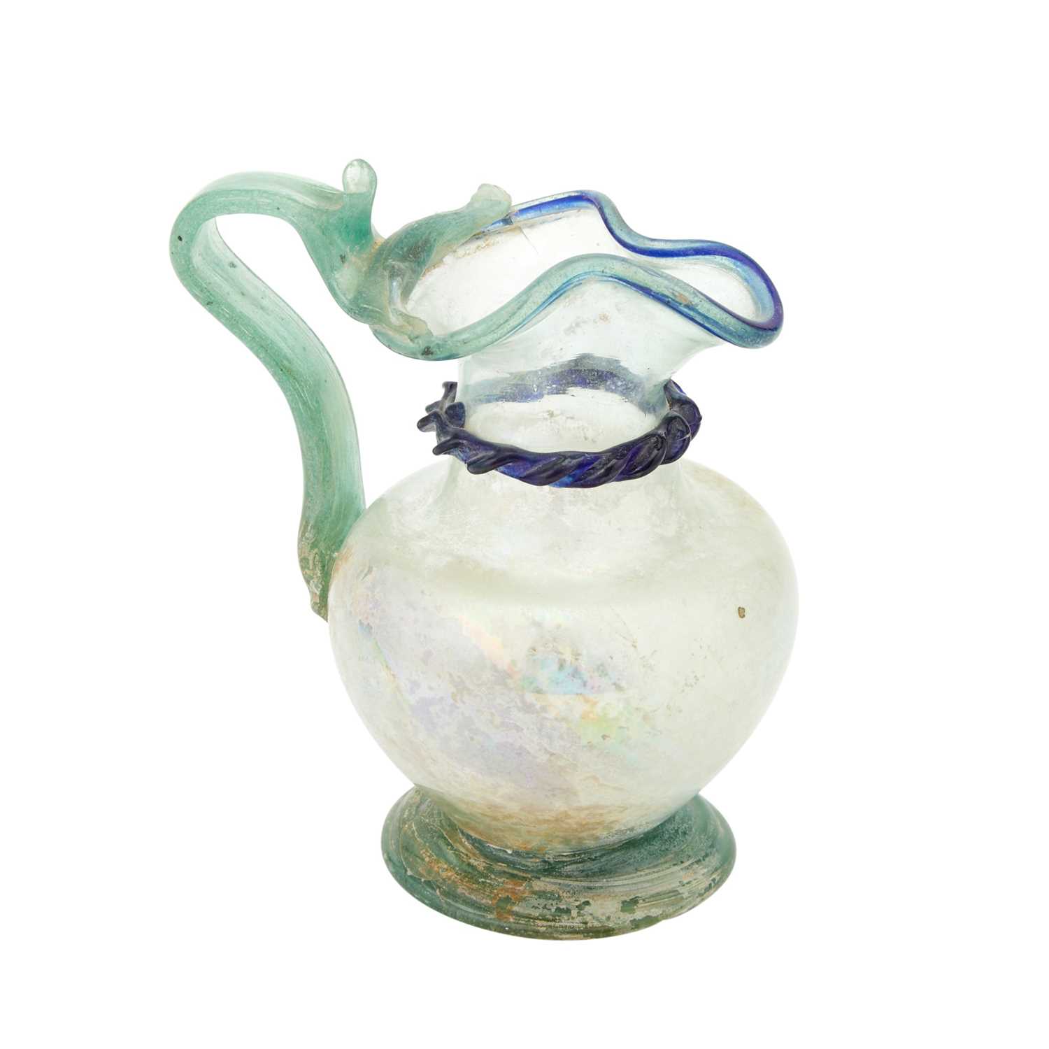 Lot 752 - Roman Glass Trefoil Jug