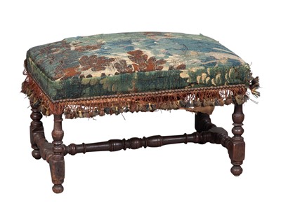 Lot 836 - Charles II Tapestry Upholstered Stool