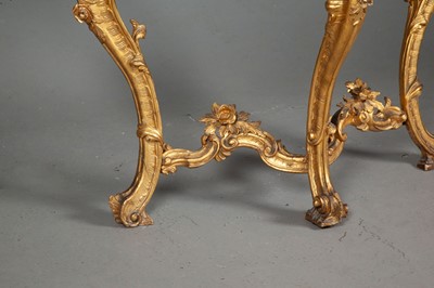 Lot 659 - Pair of Italian Giltwood Consoles