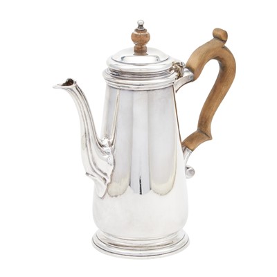 Lot 208 - Tiffany & Co. Sterling Silver Demitasse Coffee Pot