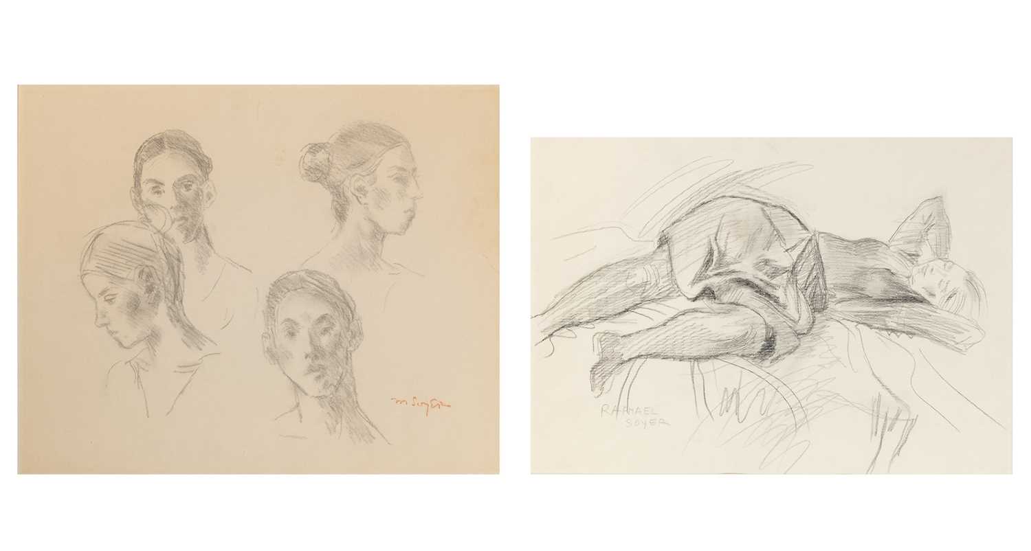 Lot 47 - Raphael Soyer and Moses Soyer
