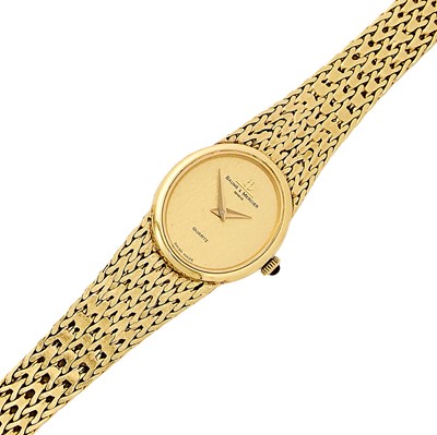 Lot 2126 - Baume & Mercier Gold Wristwatch