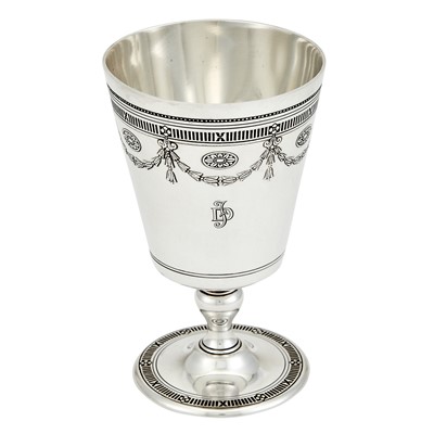 Lot 452 - Tiffany & Co. Sterling Silver Goblet