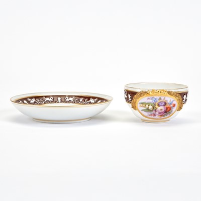 Lot 442 - Meissen Porcelain Cup and Saucer