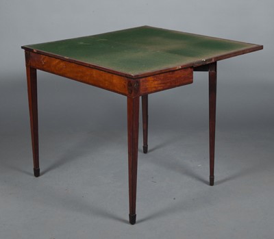 Lot 782 - George III Satinwood Games Table