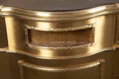 Lot 783 - English Brass and Painted-Iron Country House Private Postal Box