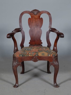 Lot 776 - George II Mahogany Armchair