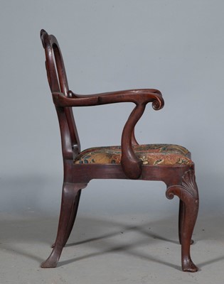 Lot 776 - George II Mahogany Armchair