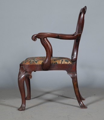 Lot 776 - George II Mahogany Armchair