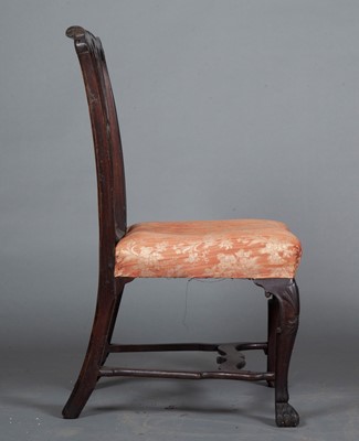 Lot 772 - Irish George II Style Stained Wood Side Chair