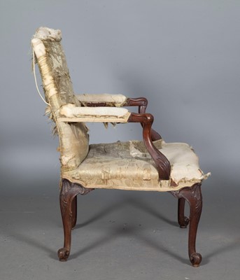 Lot 771 - George II Style Mahogany Library Armchair