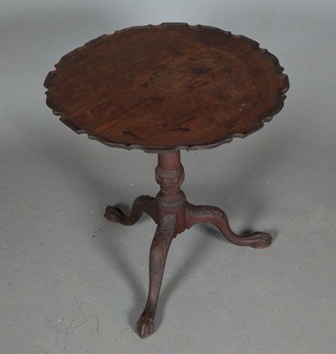 Lot 767 - George II Mahogany Tripod Table