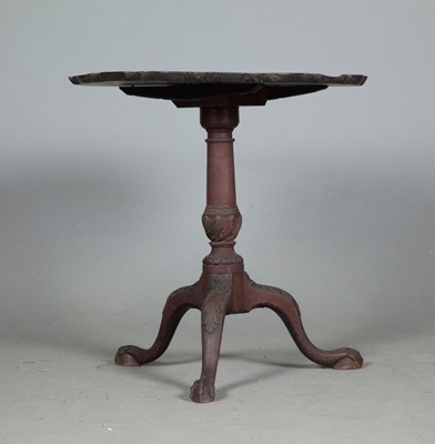 Lot 767 - George II Mahogany Tripod Table