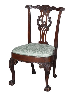Lot 766 - George II Walnut Side Chair