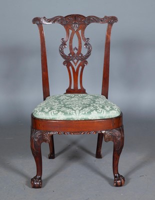 Lot 766 - George II Walnut Side Chair