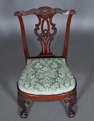 Lot 766 - George II Walnut Side Chair