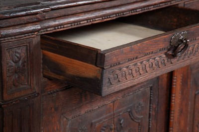 Lot 755 - Louis XVI Provincial Oak Side Cabinet