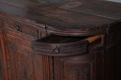 Lot 755 - Louis XVI Provincial Oak Side Cabinet