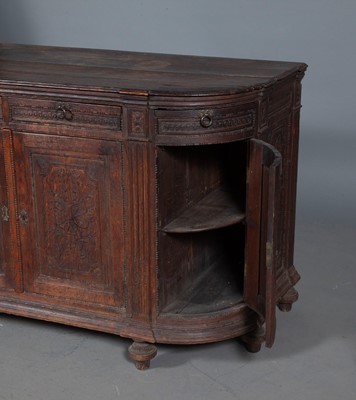 Lot 755 - Louis XVI Provincial Oak Side Cabinet