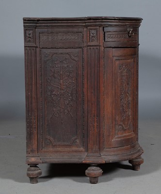 Lot 755 - Louis XVI Provincial Oak Side Cabinet