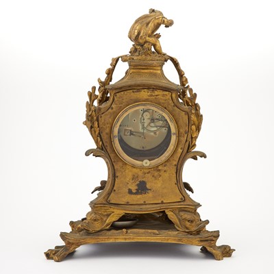 Lot 756 - Louis XV Style Ormolu Mantel Clock