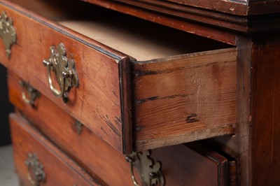 Lot 762 - George II Yew and Fruitwood Chest of Drawers