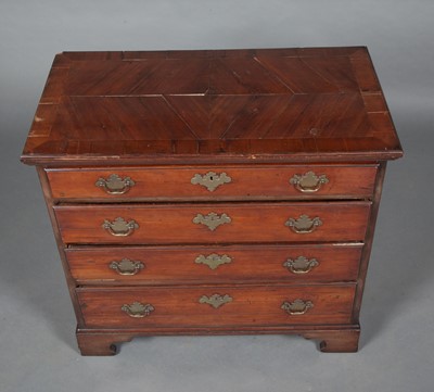 Lot 762 - George II Yew and Fruitwood Chest of Drawers