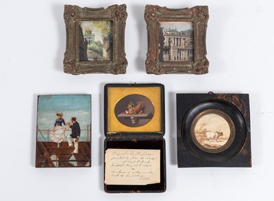 Lot 1051 - Five Small Works of Art