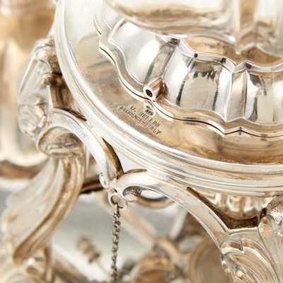 Lot 212 - Italian Sterling Silver Tea and Coffee Service