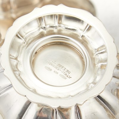 Lot 212 - Italian Sterling Silver Tea and Coffee Service