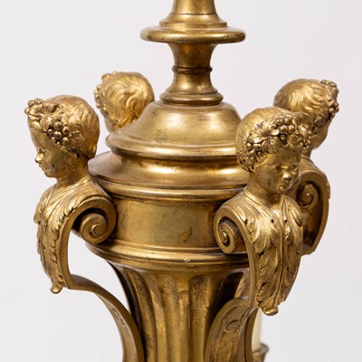 Lot 720 - Régence Style Gilt-Bronze Eight-Light Chandelier