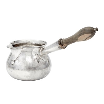 Lot 1108 - George III Sterling Silver Large Sauce Pan